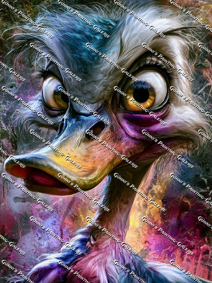 Der Blick des Chaosvogels by Andastra_DP 75x100 290 Farben