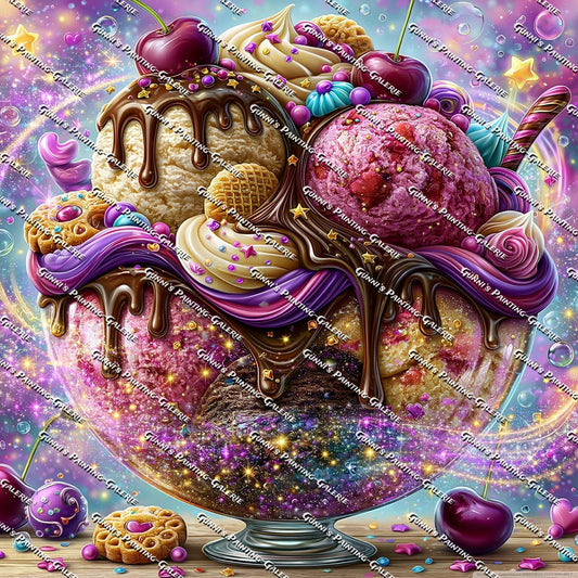Kosmischer Eiszauber by Andy‘s_AI_Art 90x90 300 Farben