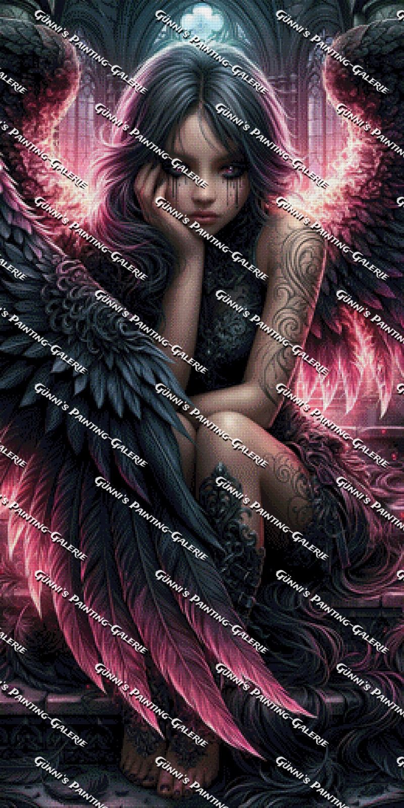 Die Verlorene by Sweet_Loco_AI 65x130 195 Farben