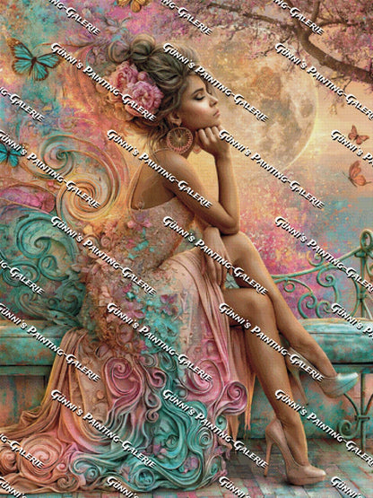 Mondträume in Pastell by Andy‘s_AI_Art 90x120 280 Farben