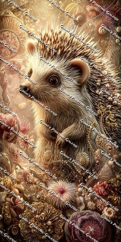 Der Goldene Igel by Andastra 60x120 150 Farben