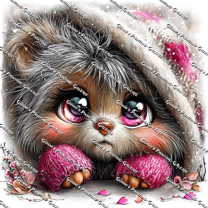 Flauschalarm by illumaris KI_Art 60x60 85 Farben
