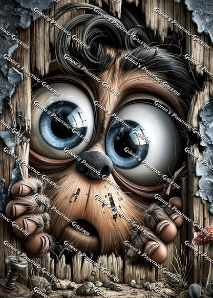 Ein Blick genügt by QN 50x70 85 Farben