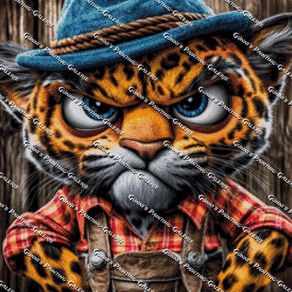 Sheriff Knurrbart by QN 60x60 90 Farben