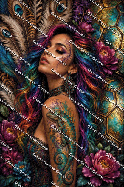 Verborgene Schönheit by Biggilee_Art 80x120 290 Farben