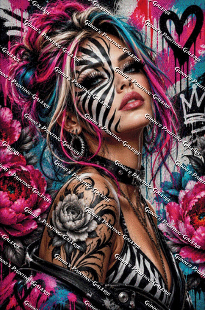 Queen of Chaos by Biggilee_Art 70x105 270 Farben