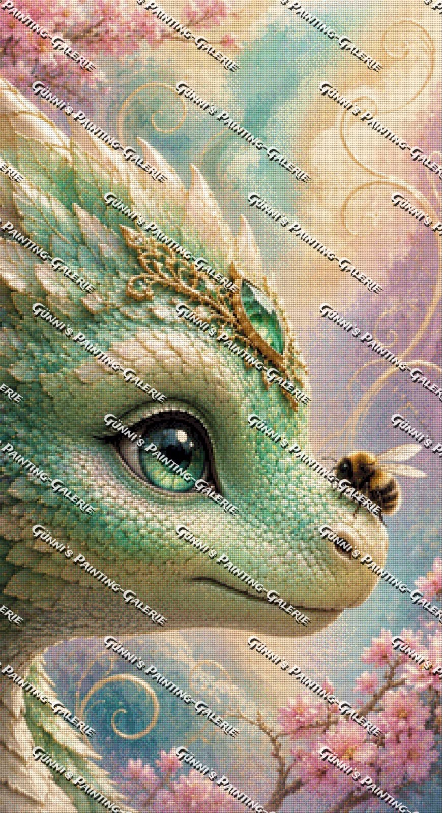 Der kleine Drachenkönig by Biggilee_Art 60x110 250 Farben