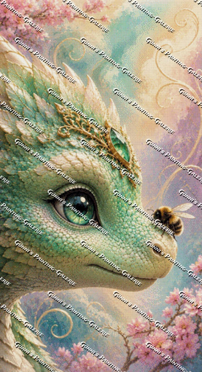 Der kleine Drachenkönig by Biggilee_Art 60x110 250 Farben