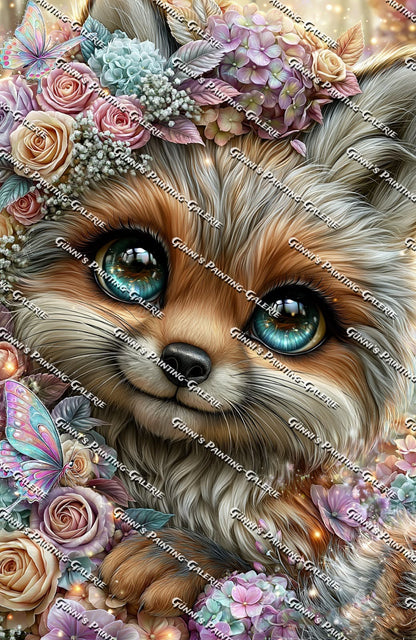 Der kleine Waldprinz by Andy‘s_AI_Art 65x100 270 Farben