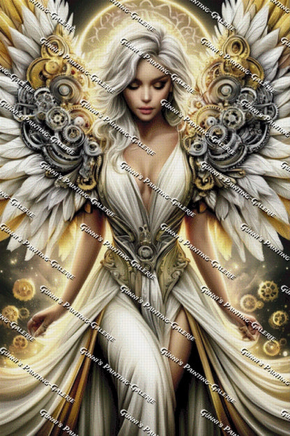 Der Engel der Ewigkeit by illumaris KI_Art 80x120 170 Farben