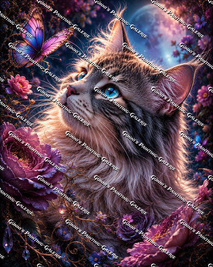 Im Zauber der Nacht by Biggilee_Art 80x100 250 Farben