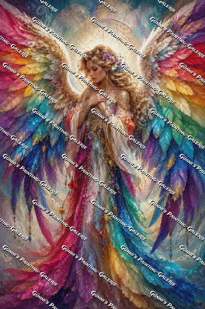 Flügel aus Farben by Biggilee_Art 80x120 300 Farben