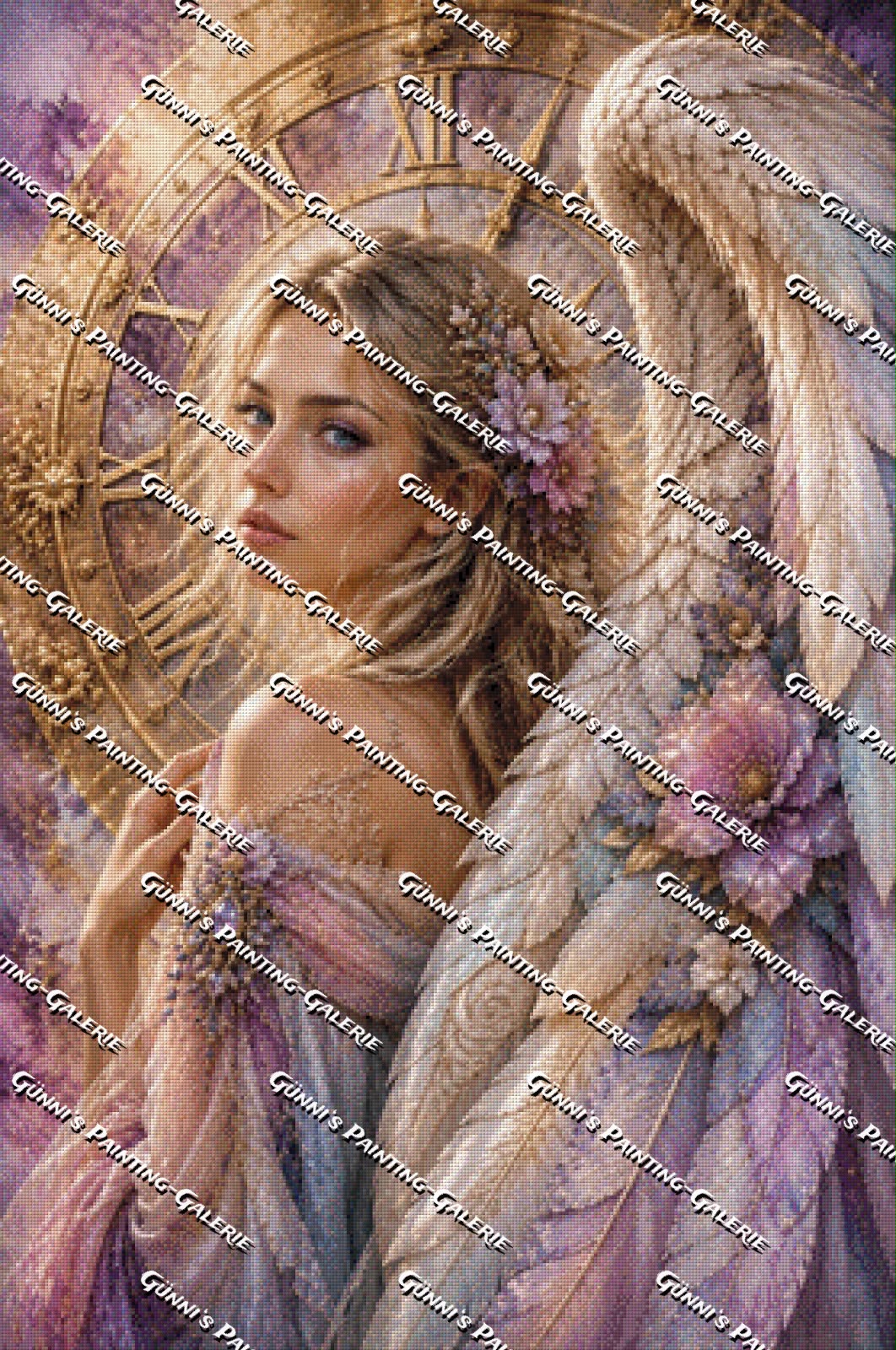 Die Hüterin der Zeit by Biggilee_Art 70x105 160 Farben