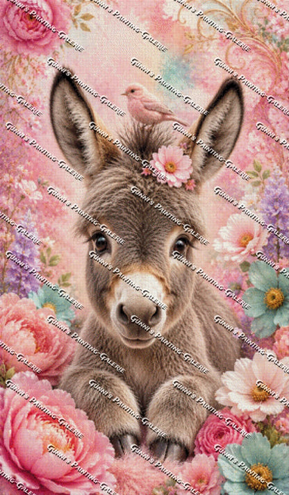 Freundschaft im Blütengarten by Biggilee_Art 70x120 260 Farben
