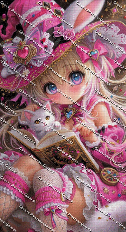 Die kleine Zauberin by Elly_A.I. 60x110 250 Farben