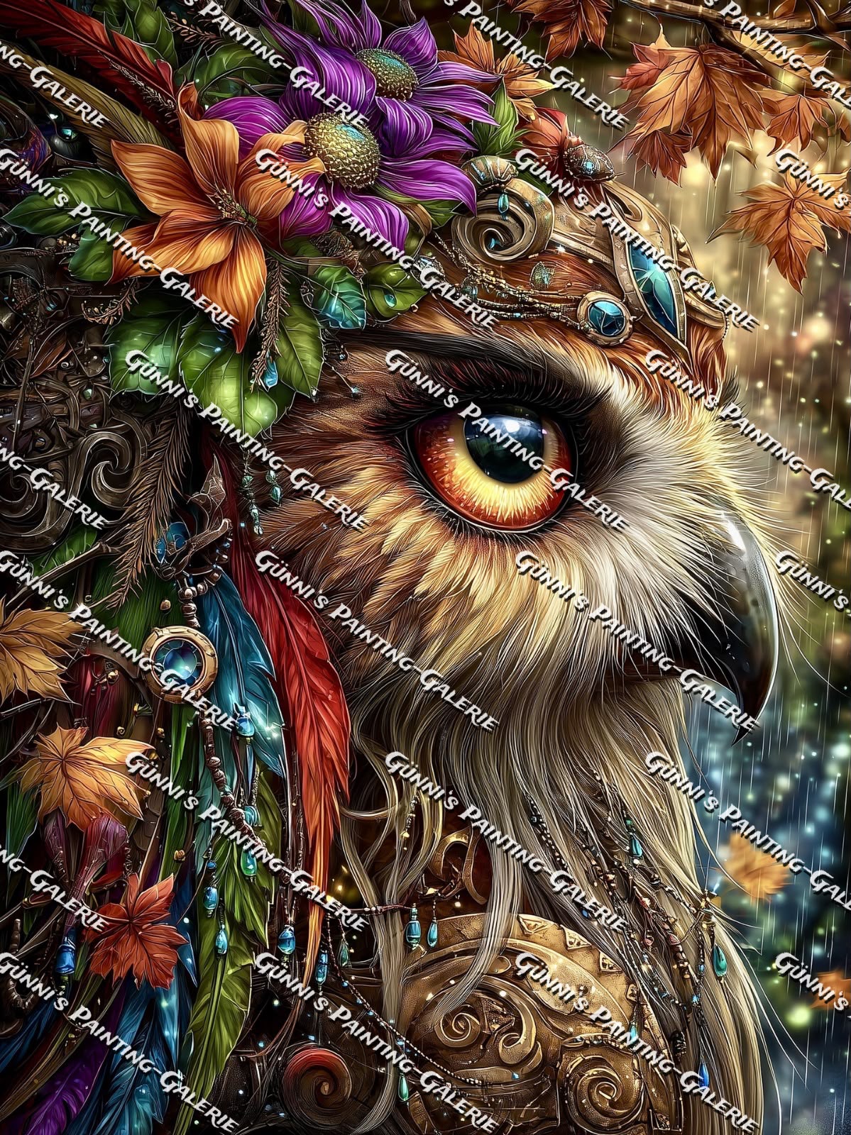König der Lüfte by Sweet_Loco_AI 75x100 280 Farben