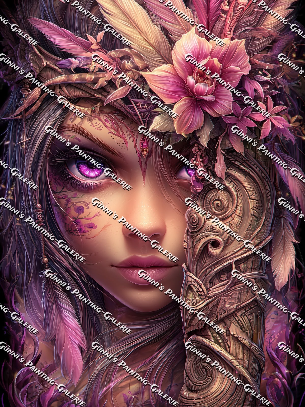 Auge der Ahnen by Sweet_Loco_AI 75x100 195 Farben