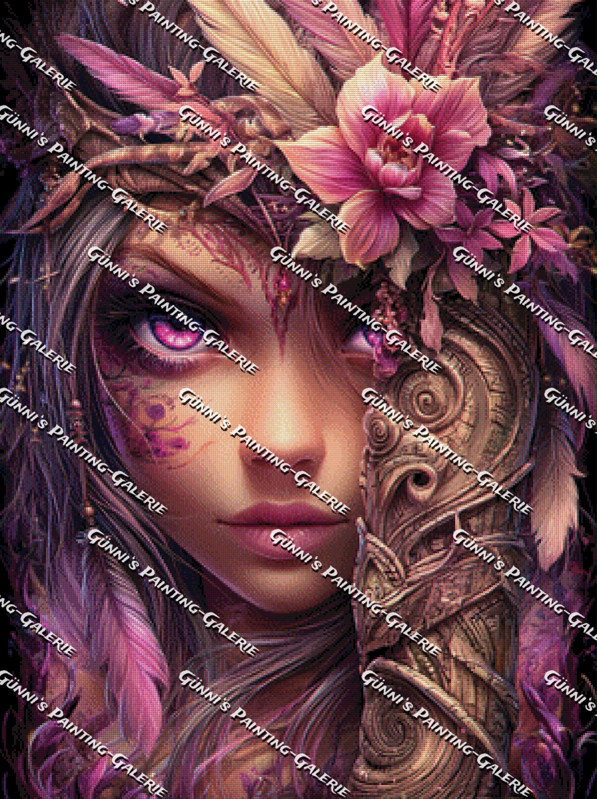 Auge der Ahnen by Sweet_Loco_AI 75x100 195 Farben
