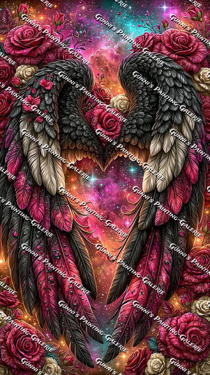 Schwingen der Hoffnung by Andy‘s_AI_Art 70x125 300 Farben