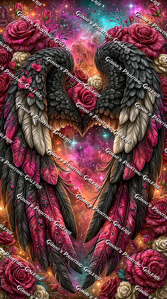 Schwingen der Hoffnung by Andy‘s_AI_Art 70x125 300 Farben