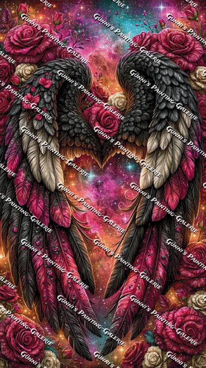 Schwingen der Hoffnung by Andy‘s_AI_Art 70x125 300 Farben