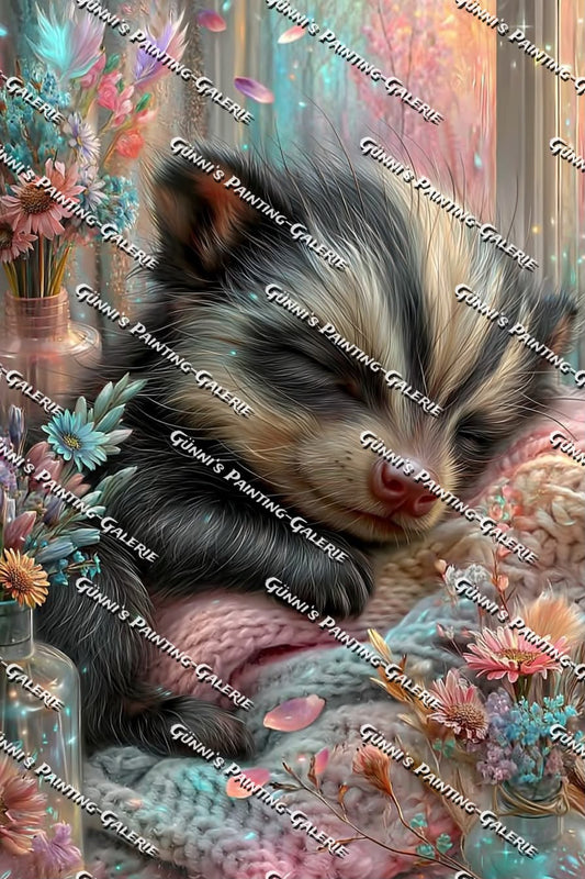 Schlafmützchen by Andy‘s_AI_Art 70x105 260 Farben