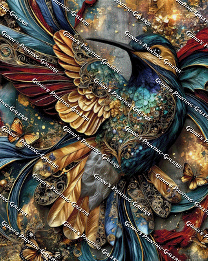 Juwel der Lüfte by QN 80x100 270 Farben