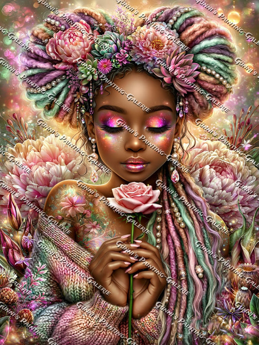 The Bloom Oracle by Andy‘s_AI_Art 75x100 270 Farben