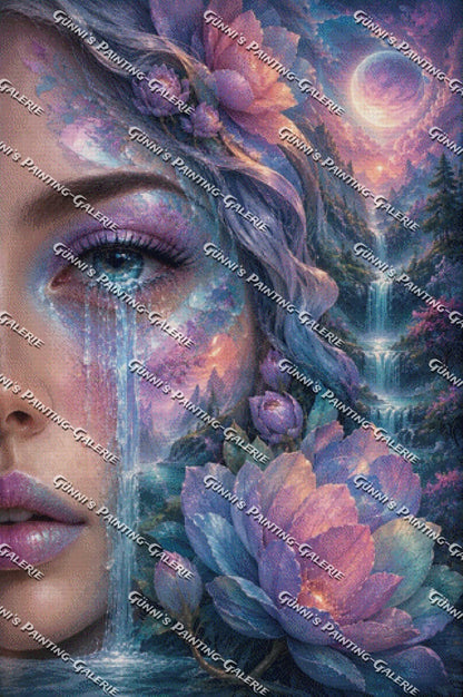 Tränen des Mondes by Biggilee_Art 80x120 180 Farben