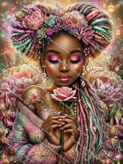 The Bloom Oracle by Andy‘s_AI_Art 75x100 270 Farben