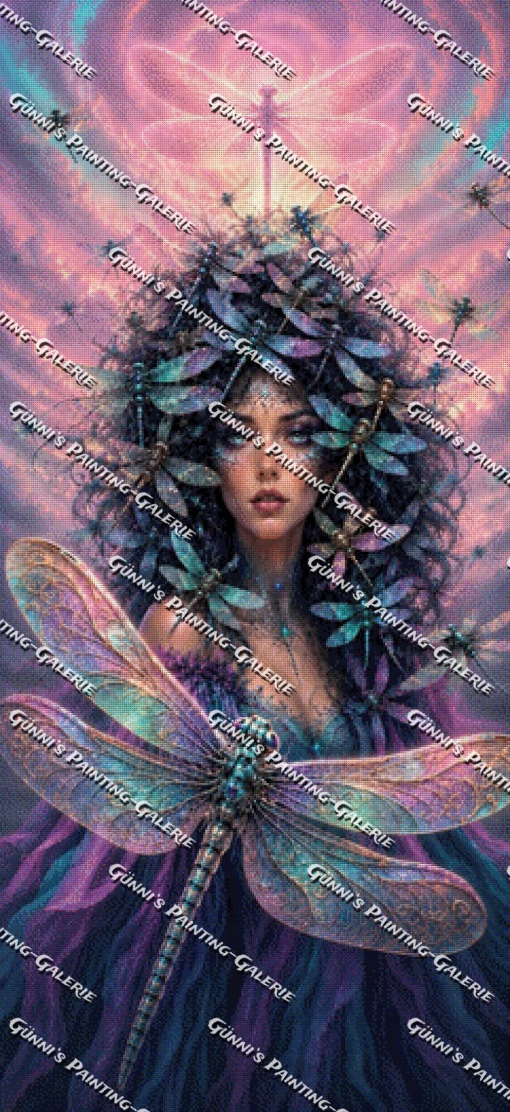 Die Libellenfee by Biggilee_Art 60x130 210 Farben