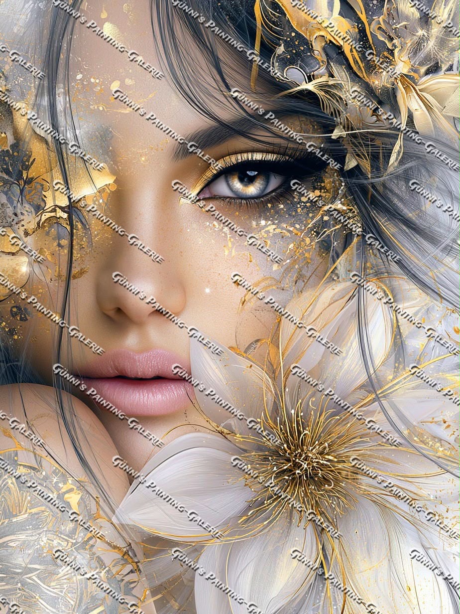 Zeitlose Schönheit by Sweet_Loco_AI 75x100 190 Farben