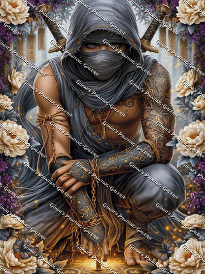 Der verhüllte Wächter by Sweet_Loco_AI 90x120 190 Farben