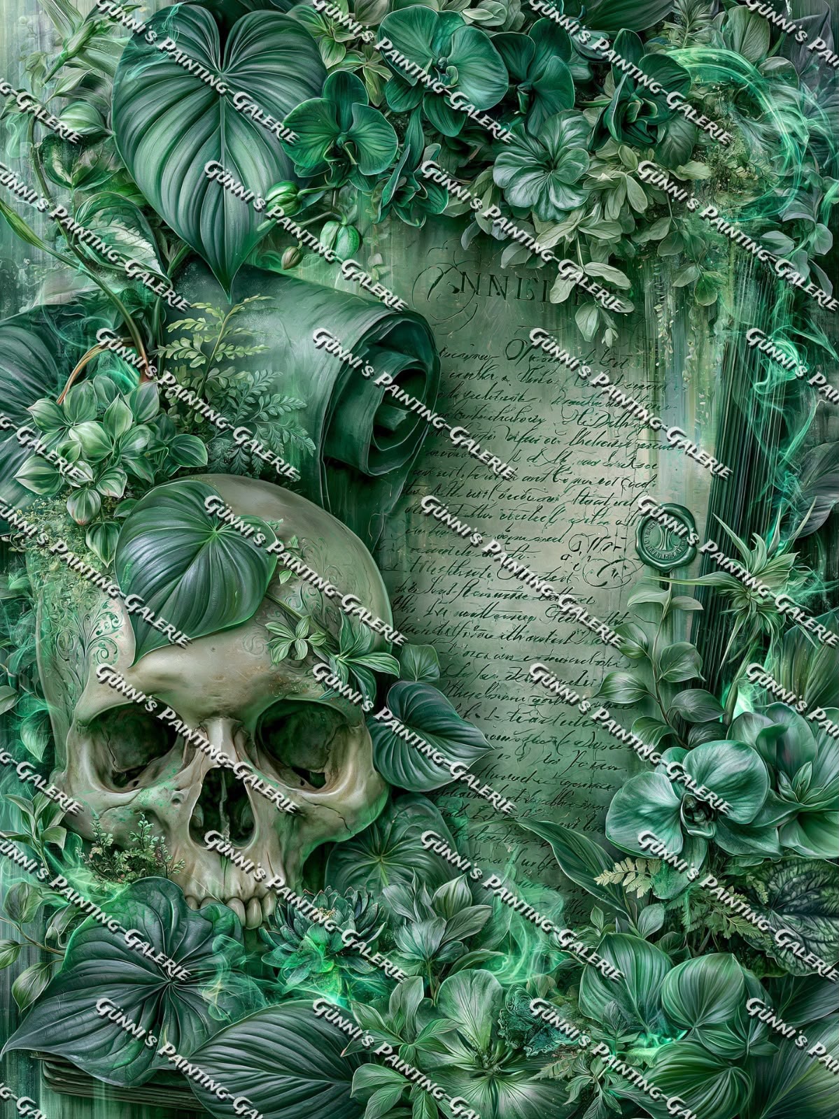 Das Vermächtnis des Waldes by Sweet_Loco_AI 75x100 125 Farben