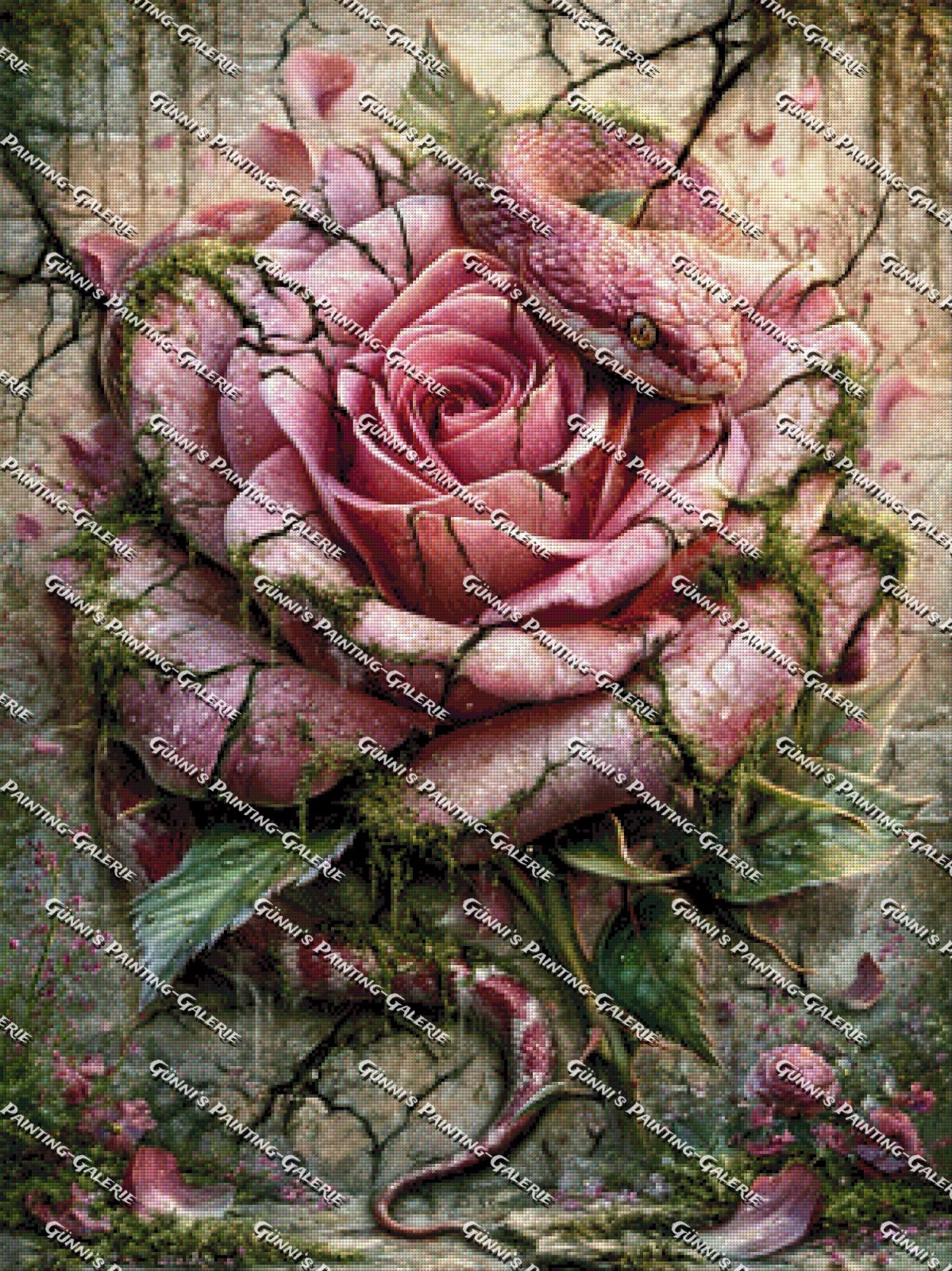 Verbotene Blüte by Sweet_Loco_AI 75x100 245 Farben