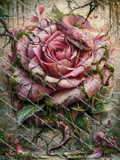 Verbotene Blüte by Sweet_Loco_AI 75x100 245 Farben