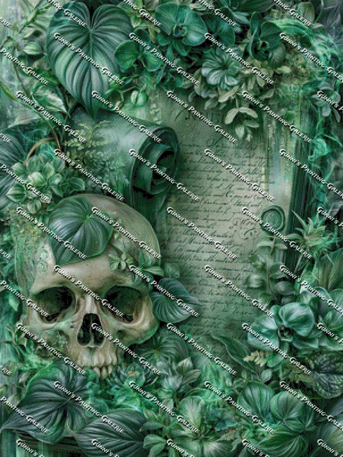 Das Vermächtnis des Waldes by Sweet_Loco_AI 75x100 125 Farben