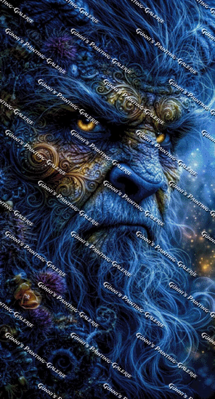 Der Geist des Waldes by Karla 65x120 170 Farben