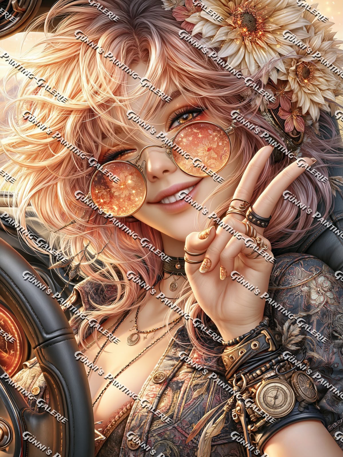 Sommerträumerin by Sweet_Loco_AI 75x100 180 Farben