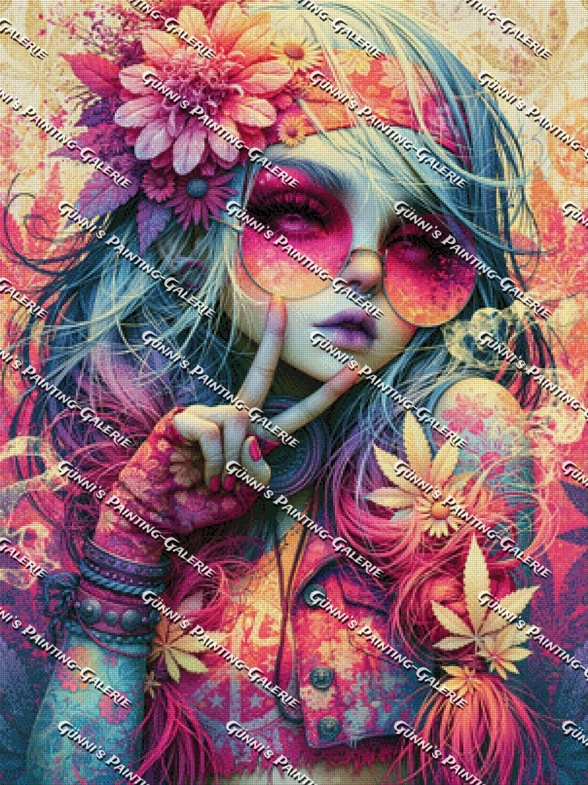 Farben, die Geschichten erzählen by Sweet_Loco_AI 75x100 285 Farben