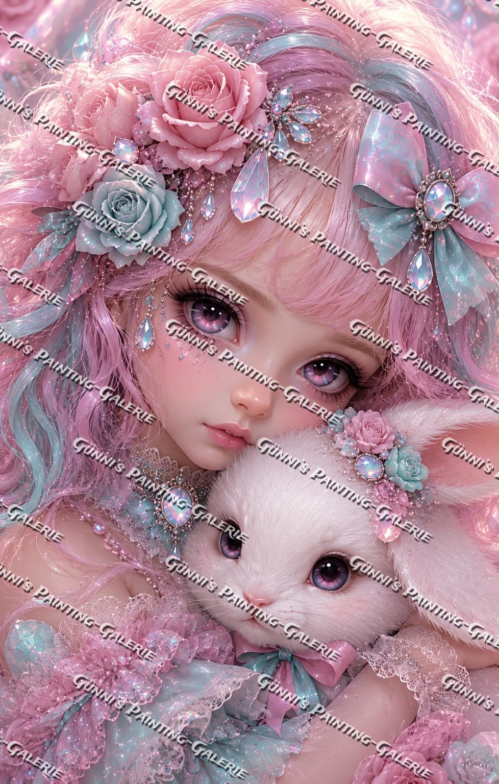 Pastellprinzessin by Biggilee_Art 70x110 155 Farben