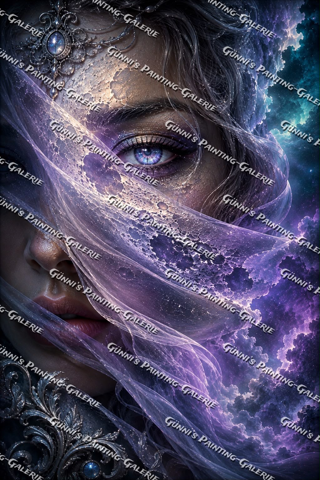Die Hüterin des Universums by Biggilee_Art 80x120 160 Farben
