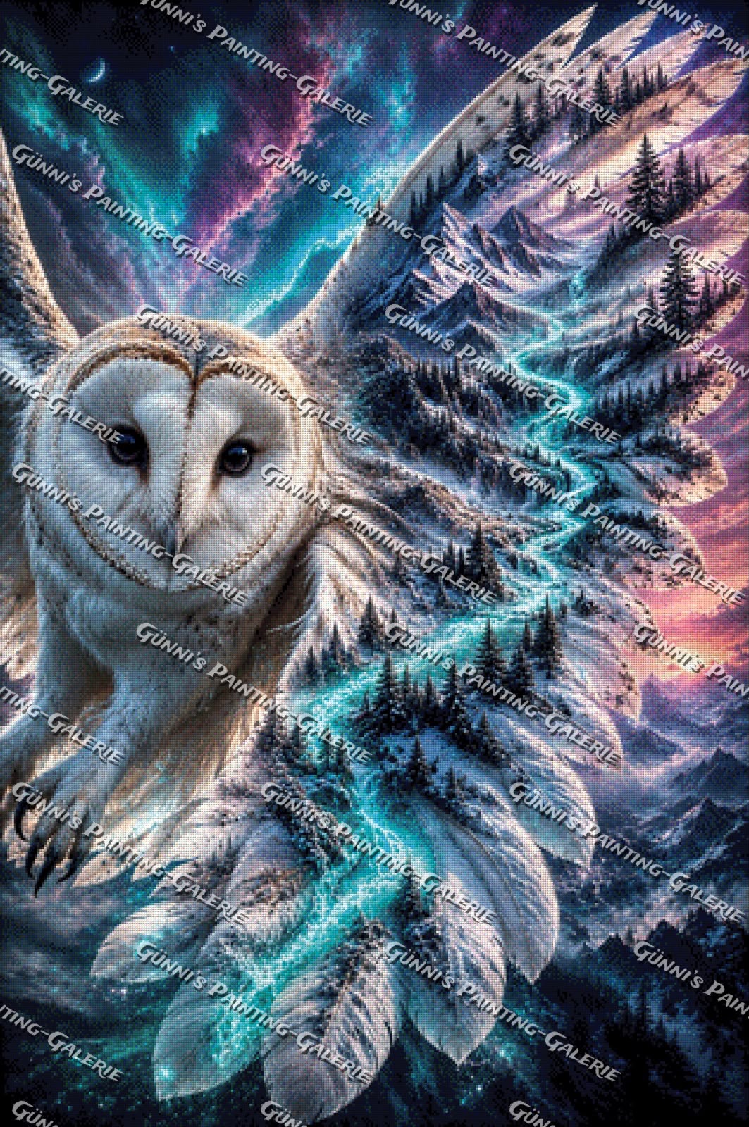 Seele des Nordlichts by Biggilee_Art 80x120 220 Farben