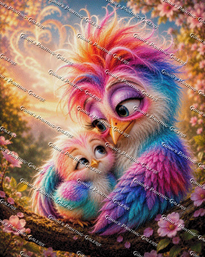 Mamas kleiner Schatz by Biggilee_Art 80x100 315 Farben