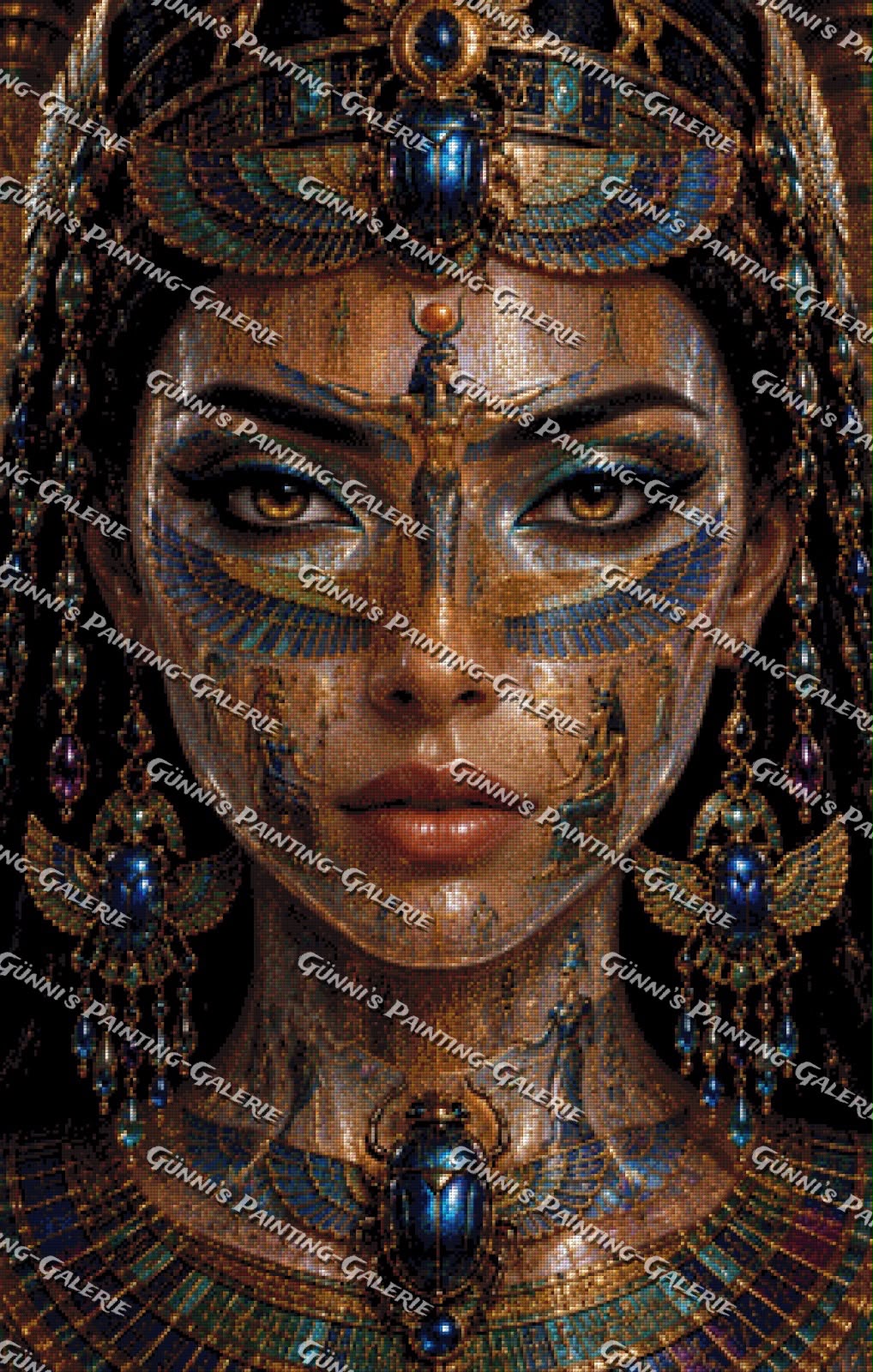 Hüterin des Skarabäus by Biggilee_Art 70x110 215 Farbe