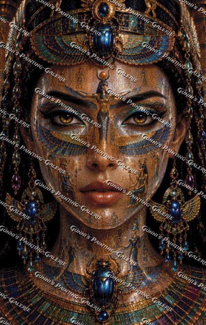 Hüterin des Skarabäus by Biggilee_Art 70x110 215 Farbe