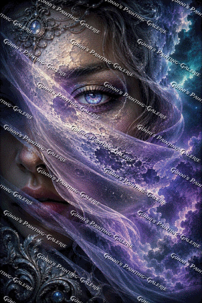 Die Hüterin des Universums by Biggilee_Art 80x120 160 Farben