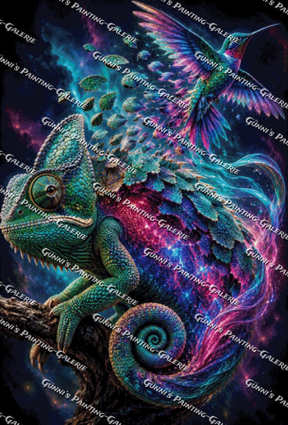 Kosmischer Farbenwandler by Biggilee_Art 75x110 280 Farben