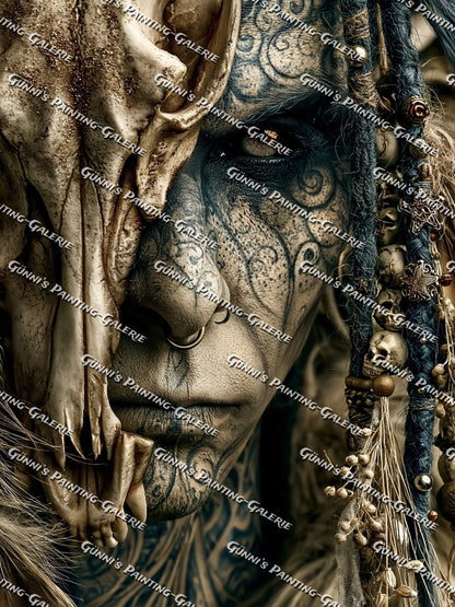 Seele der Ahnen by Karla 75x100 100 Farben