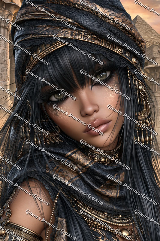 Seele Ägyptens by Andy‘s_AI_Art 70x105 125 Farben
